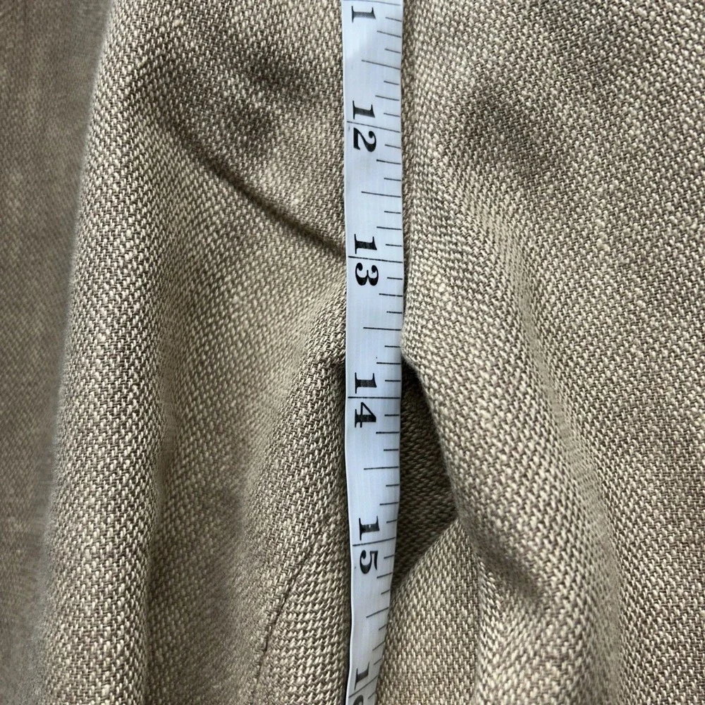 Polo Ralph Lauren Mens Size 40X30 (40X25) Beige Linen Blend Trouser Pants